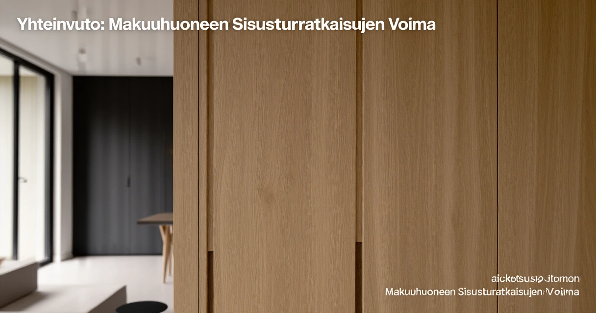 Yhteenveto: Makuuhuoneen Sisustusratkaisujen Voima