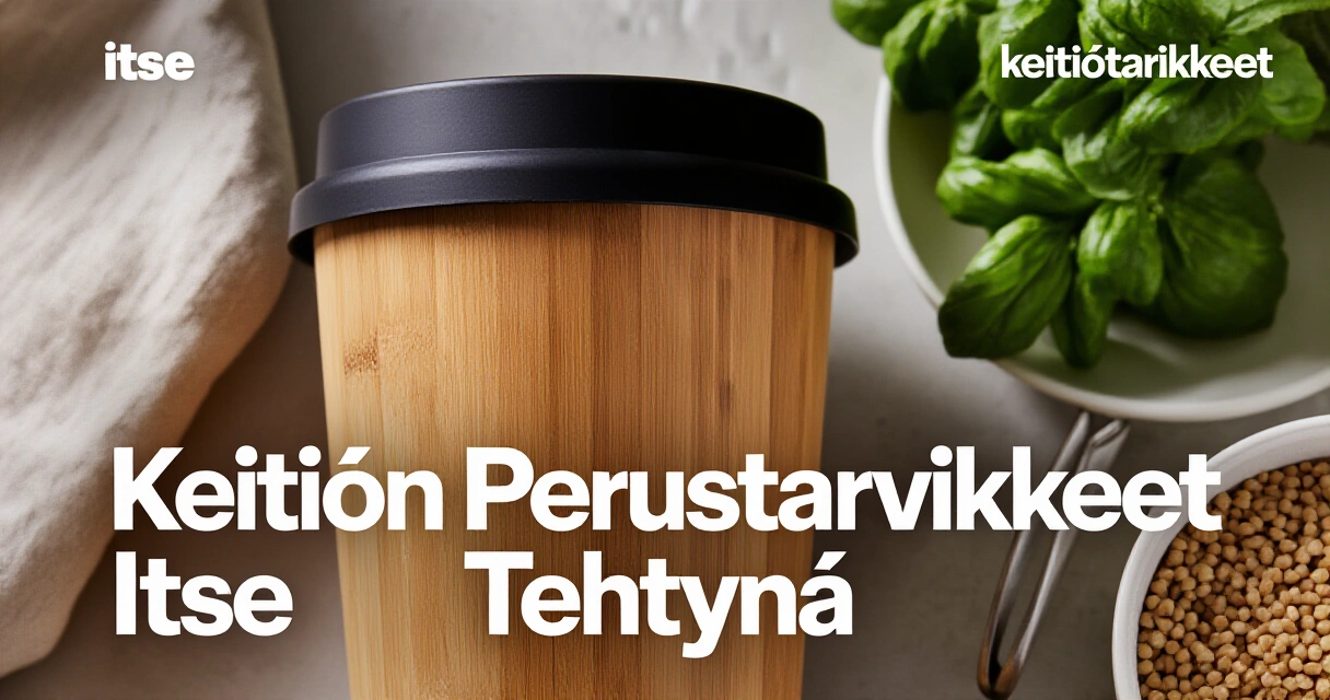 Keittiön Perustarvikkeet Itse Tehtynä