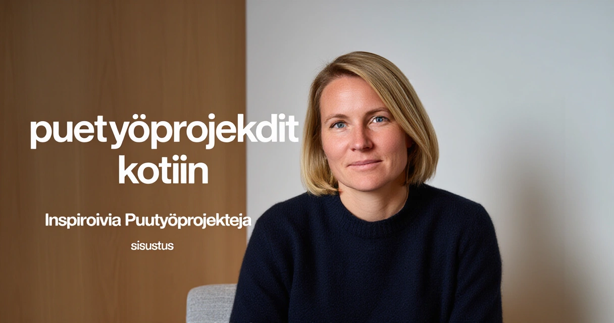 Inspiroivia Puutyöprojekteja
