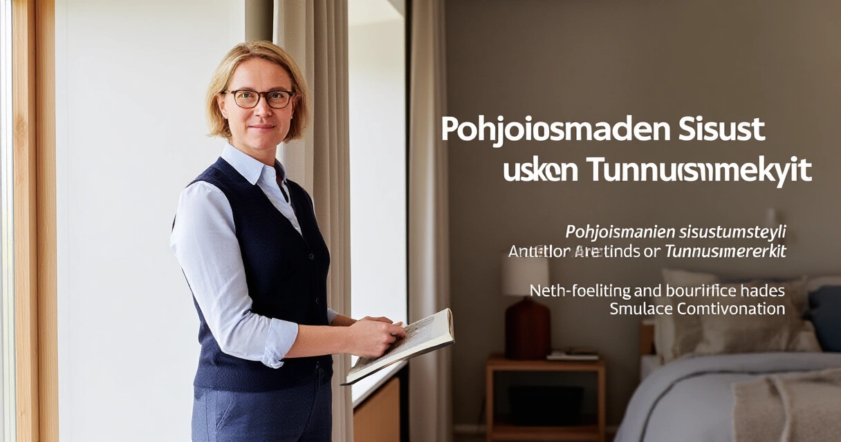 Pohjoismaisen Sisustuksen Tunnusmerkit