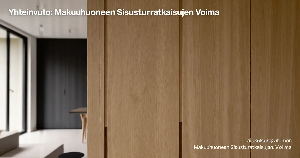 Yhteenveto: Makuuhuoneen Sisustusratkaisujen Voima
